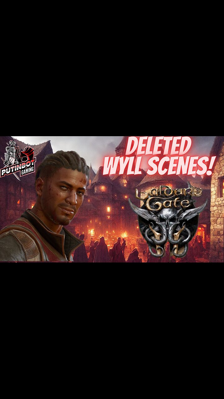 Deleted BG 3 Wyll #shorts You spilled enough goblin blood to fill the river #baldursgate3 #rpg