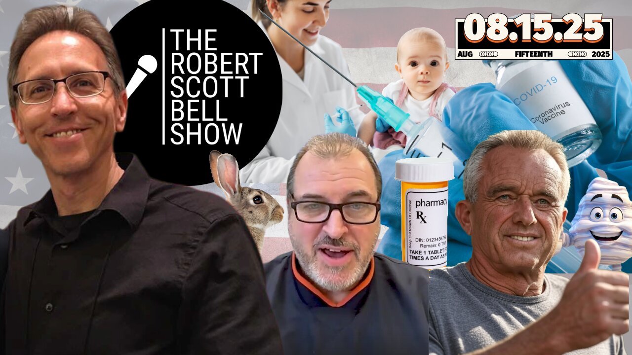Vax Task Force, Jeffrey Adam, RFK Biotech Backlash, Lapis Albus, Meds Stealing Minds, MAHA Lunch Wars, Zombie Rabbits - The RSB Show 8-15-25