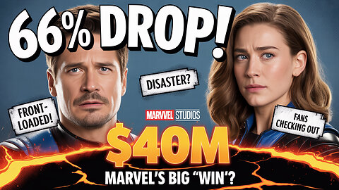 Fantastic Four CRASHES 66% – Marvel’s ‘Big Win’ Becomes a BIGGER Problem