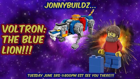 JonnyBuildz...The Blue Lion from Voltron!!! Leaks and Reviews!!! Episode 207