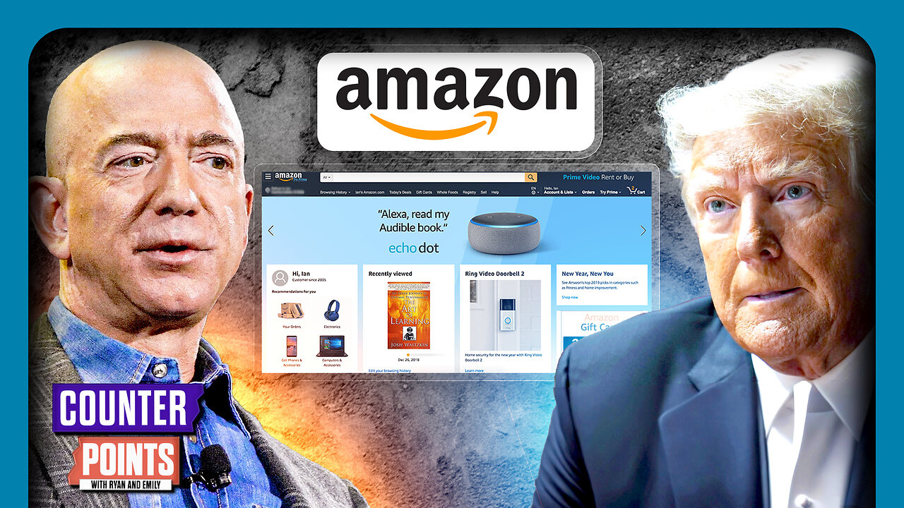 Trump BULLIES Bezos Into MAJOR Amazon CAVE