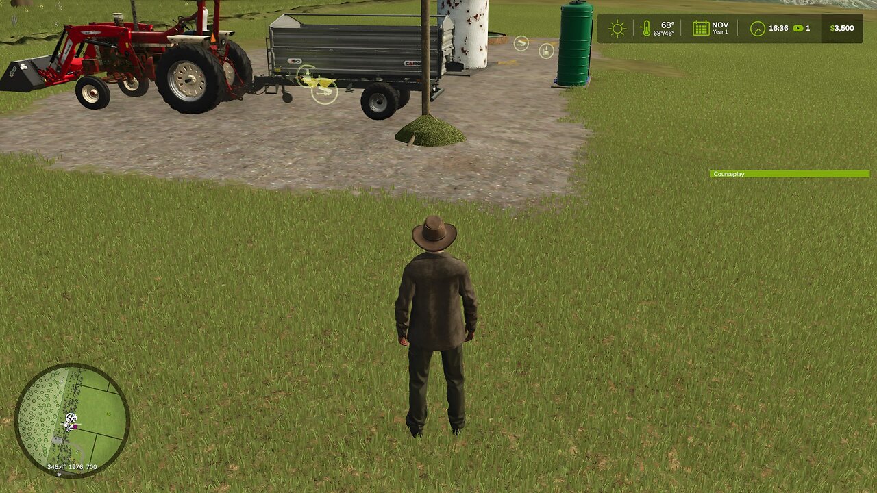 Calm Lands year 1 episode3 Selling Silage To Get Our First Production