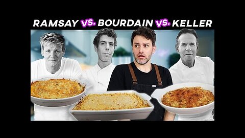 Mac & Cheese CAGE MATCH: Ramsay vs. Bourdain vs. Keller - Only One Will Reign