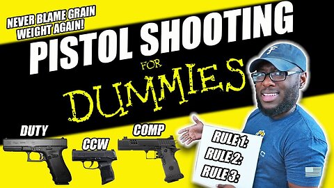 3 Tips to Help You Shoot a Pistol Better