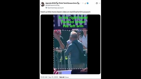 IS HE THE ACTUAL SHOOTER. WAS IT WAS A SIDE SHOT