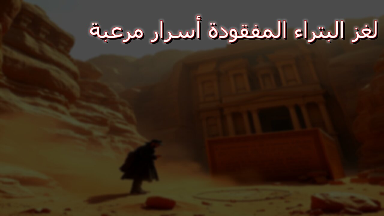 لغزُ البتراء المفقودة: أسرارٌ مرعبة! #البتراء #أسرار_مُرعبة #تاريخ