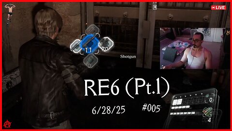 🔴 LIVE - DAY IN THE LIFE: RESIDENT EVIL 6 PT.1 (6/28/2025) #005
