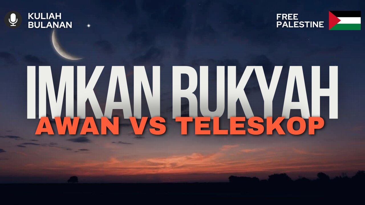 Imkan Rukyah - Awan VS Teleskop