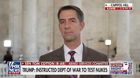 Sen Tom Cotton: Trump's Golden Dome Will Deter Russia, China