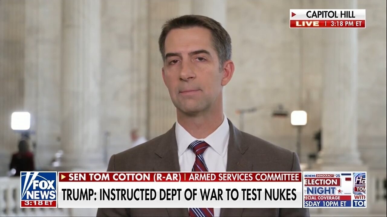 Sen Tom Cotton: Trumps Golden Dome Will Deter Russia, China