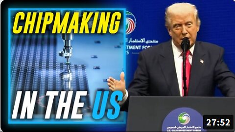 BREAKING VIDEO: Trump Reveals Ultimate Strategy To Bring Chipmaking & Other Extremely High-Tech Factories/Investments Back To The US By Integrating Foreign Workers