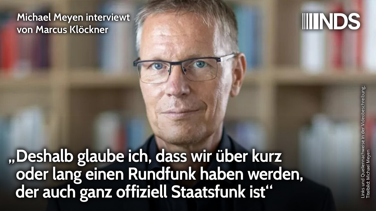 „Ich glaube, dass wir über kurz oder lang einen Rundfunk haben werden, der auch Staatsfunk ist“