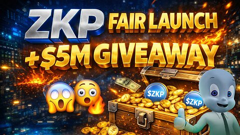 $5,000,000 GIVEAWAY 🔥 The most honest launch in crypto? | Zero Knowledge Proof (ZKP)