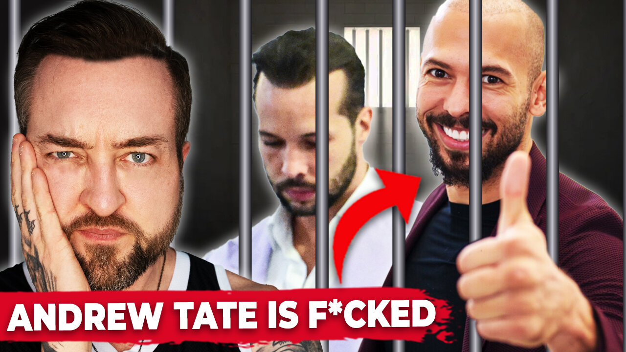 Andrew Tate Desperately Tries to Glorify Life in Jail (He Knows He's F*CKED)