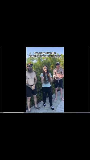 Funniest clip ever. Trans "woman" sets her "bodyguards" on "transphobes"