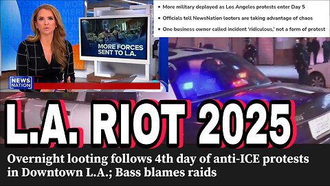 L.A. Riots 2025 - (Looting & Chaos as Police Begin Arrests)