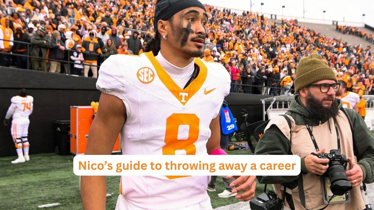 A Tennessee redneck's view on Nico's departure from the Vols