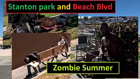Stanton Park and Beach Blvd Tour, Scooter Vlog