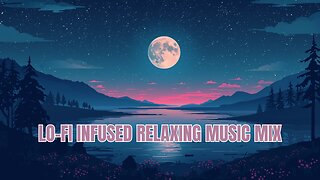 Lo-Fi Infused Relaxing Music Mix 🌙 Chill Beats to Study, Sleep & Unwind