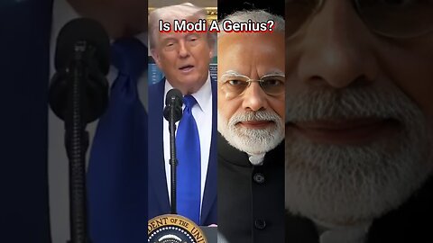 Is Modi A Genius？ Is His Silence on Trump's Tariffs A Strategy？