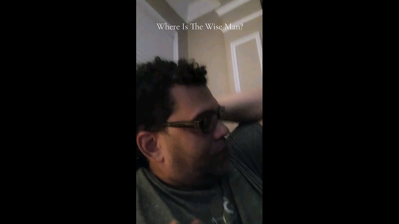 Where Is The Wise Man?