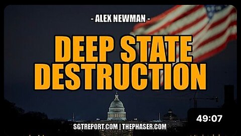 "Unraveling the Deep State: Alex Newman's Insights on its Destruction"