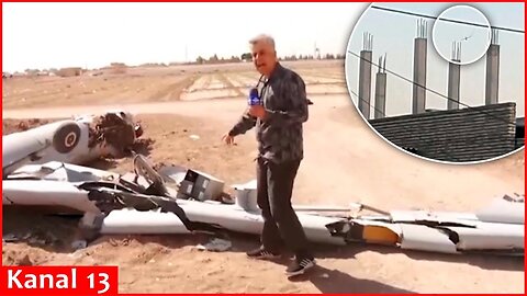 Iranian state television airs footage said to show downed Israeli drone