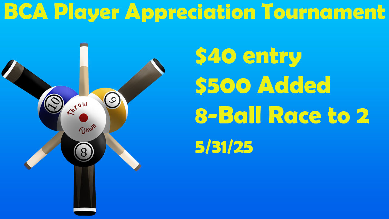 DBM BCA Player Appreciation Tournament