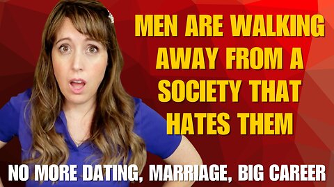 SHOCKING that boys are called "waste of space" if they don't become men who serve women & the state