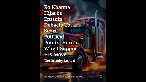 Ro Khanna Hijacks Epstein Debacle To Score Political Points. Here's Why I Support His Move.