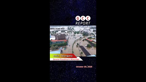 #India #Telangana #Flood #CycloneMonta #weather #climate #destruction #anomaly #climatechange 🇮🇳