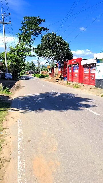 the street beautiful is habiganj Bangladesh