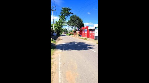 the street beautiful is habiganj Bangladesh