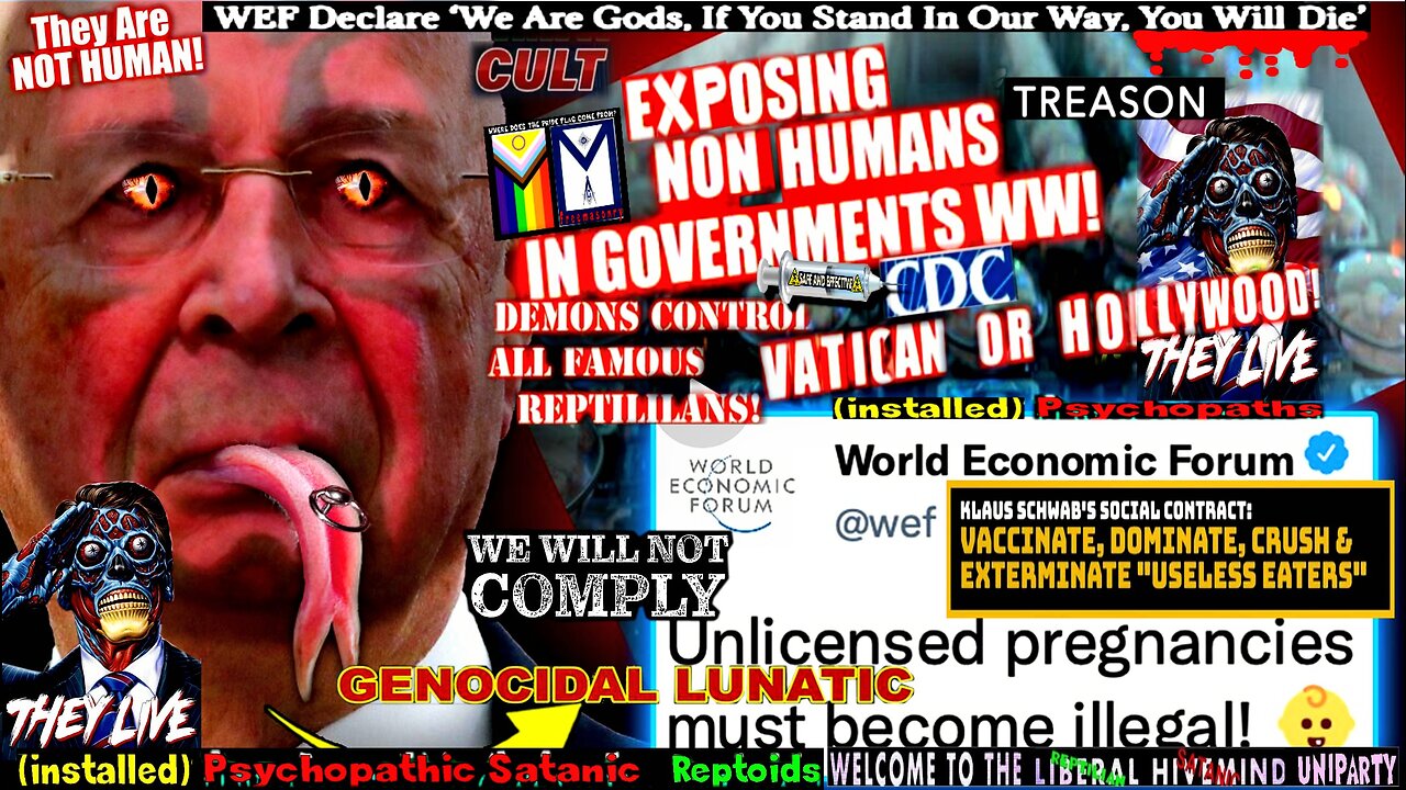 14 Nations Sign WEF Treaty to Ban Natural Conception in 2030 (related info & links in description)