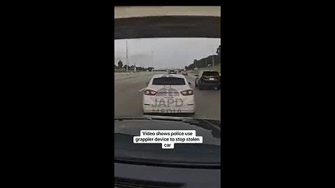 Livonia police stop stolen car with grappler, rear axle ripped off in escape attempt #police #japd