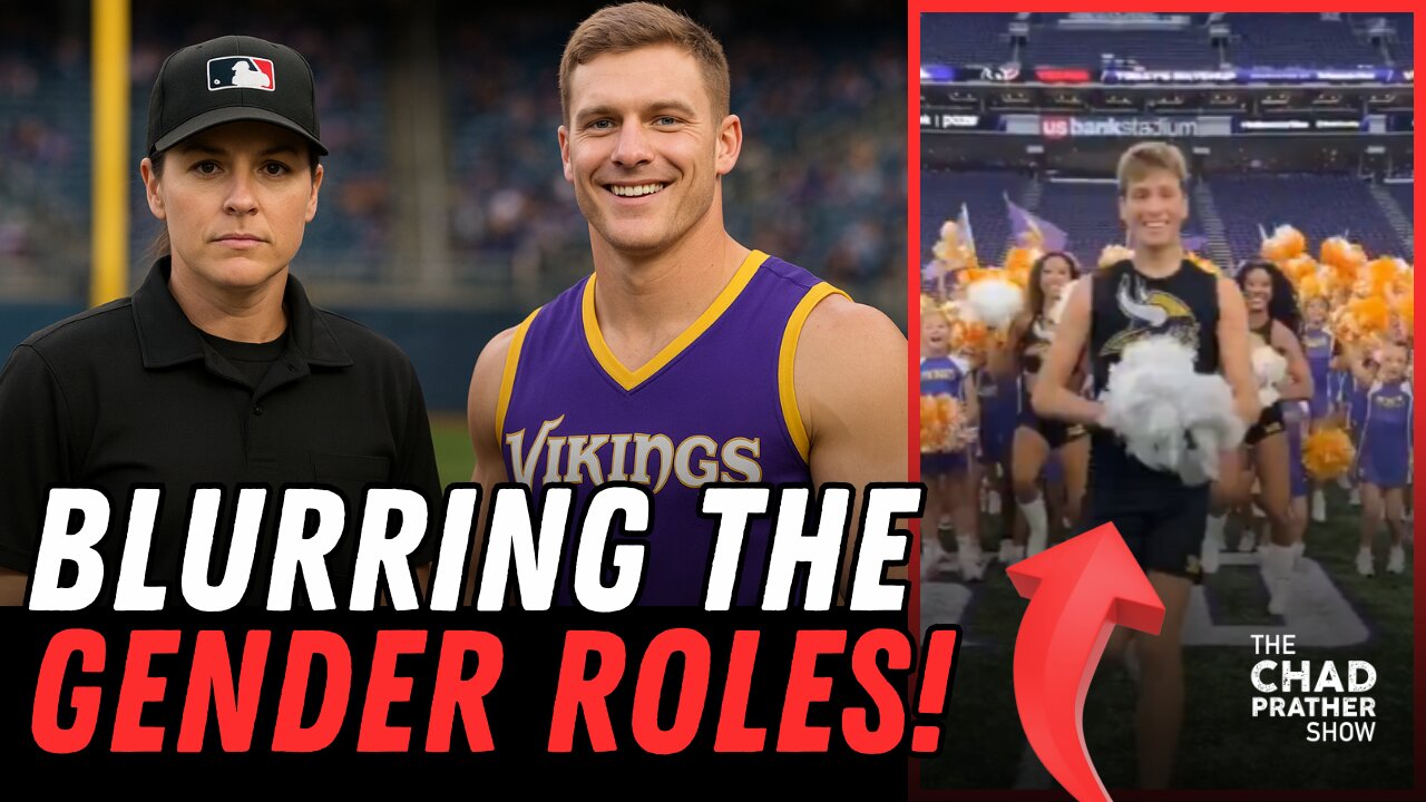 NFL Team Debuts MALE Cheerleader! When Will The Madness END?!