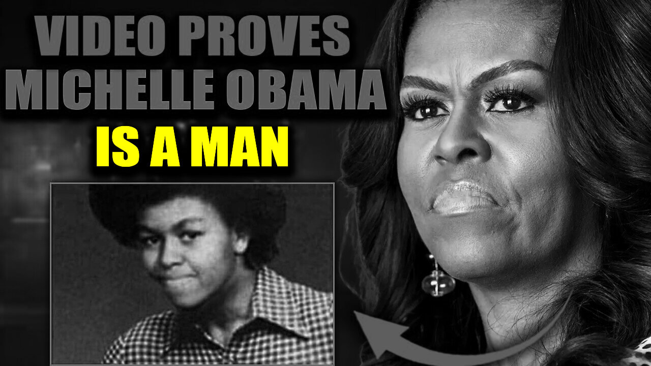 Ex-CNN Producer Releases Video Proof That Michelle Obama Is Biologically Male