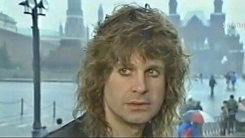 Ozzy Osbourne interview Moscow 1989