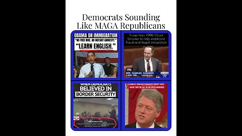 DEMOCRATS Sounding Like MAGA: A National Party No More...