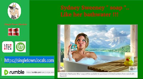 Sydney Sweeney sell her old Bathwater !!!!