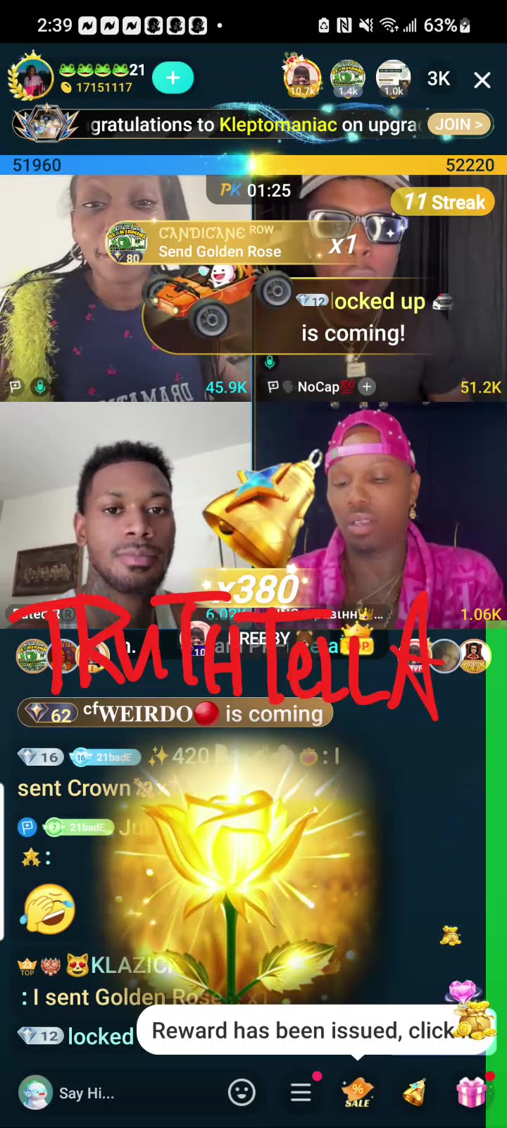 21BADBITCH TEAM PK WITH NOCAP , DAREALSUPABIHH , VISA, LATENIGHT, RECEIPTQUEEN & MORE