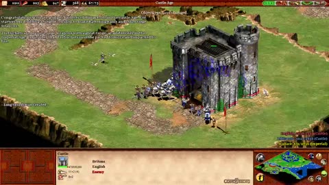 Age of Empires 2 Walkthrough | The Battle of Falkirk Mission Gameplay & Strategy