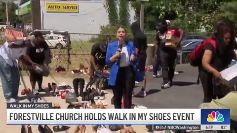 Forestville church holds ‘Walk in My Shoes' event