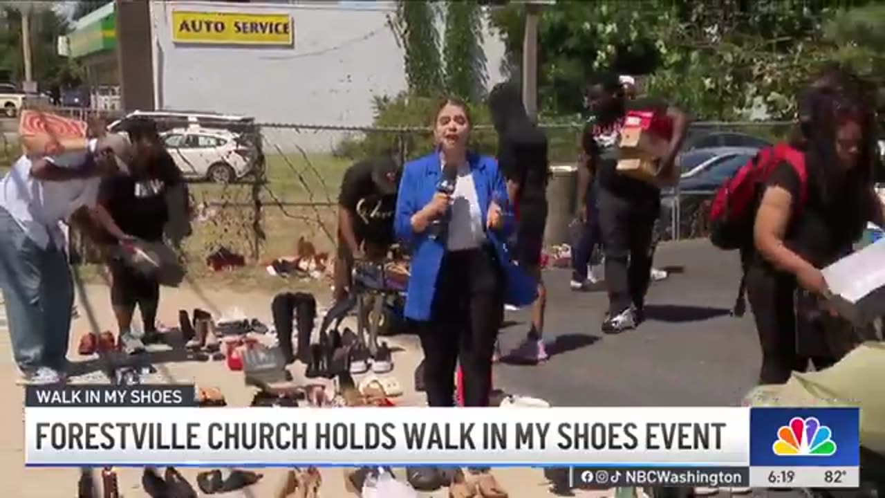 Forestville church holds ‘Walk in My Shoes' event