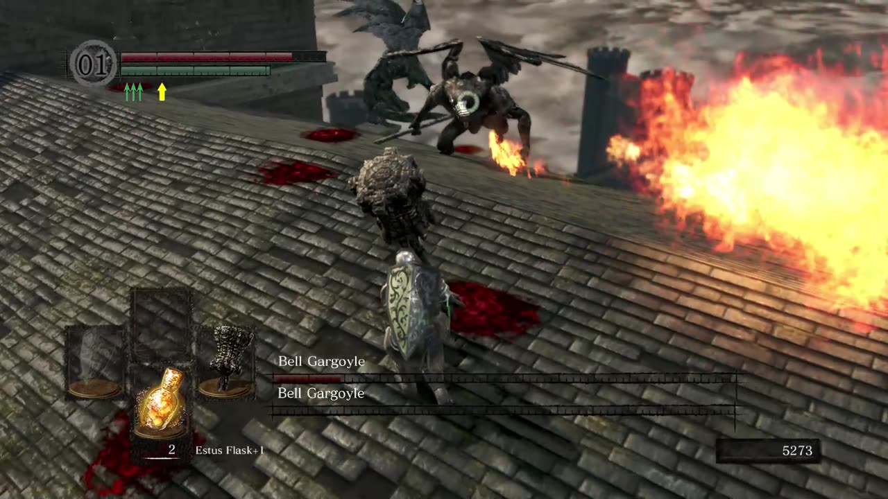 Dark Souls 1 Remastered Bell Gargoyles ep3