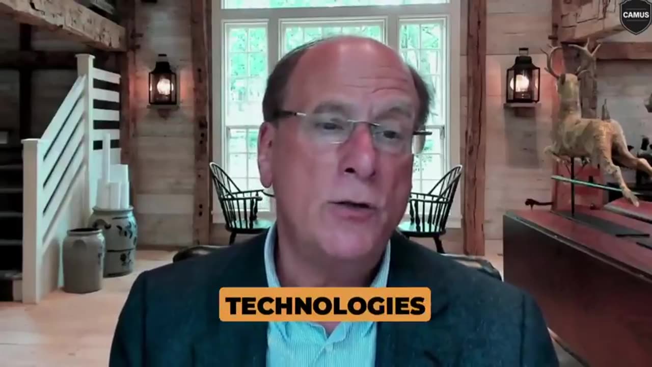 50 trillion is mostly going to have to come from the private sector - Fink
