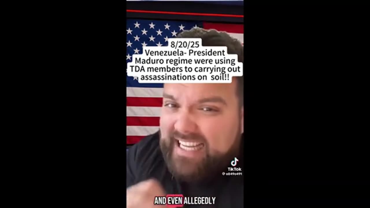 Venezuela TDA used for assassinations ..
