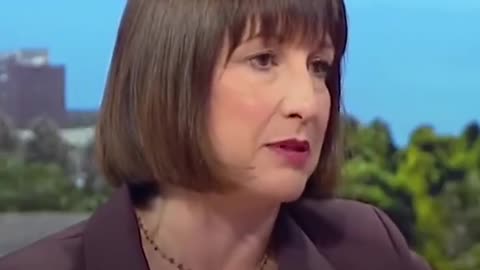 Chancellor Rachel Reeves, making excuses for the economy collapsing..