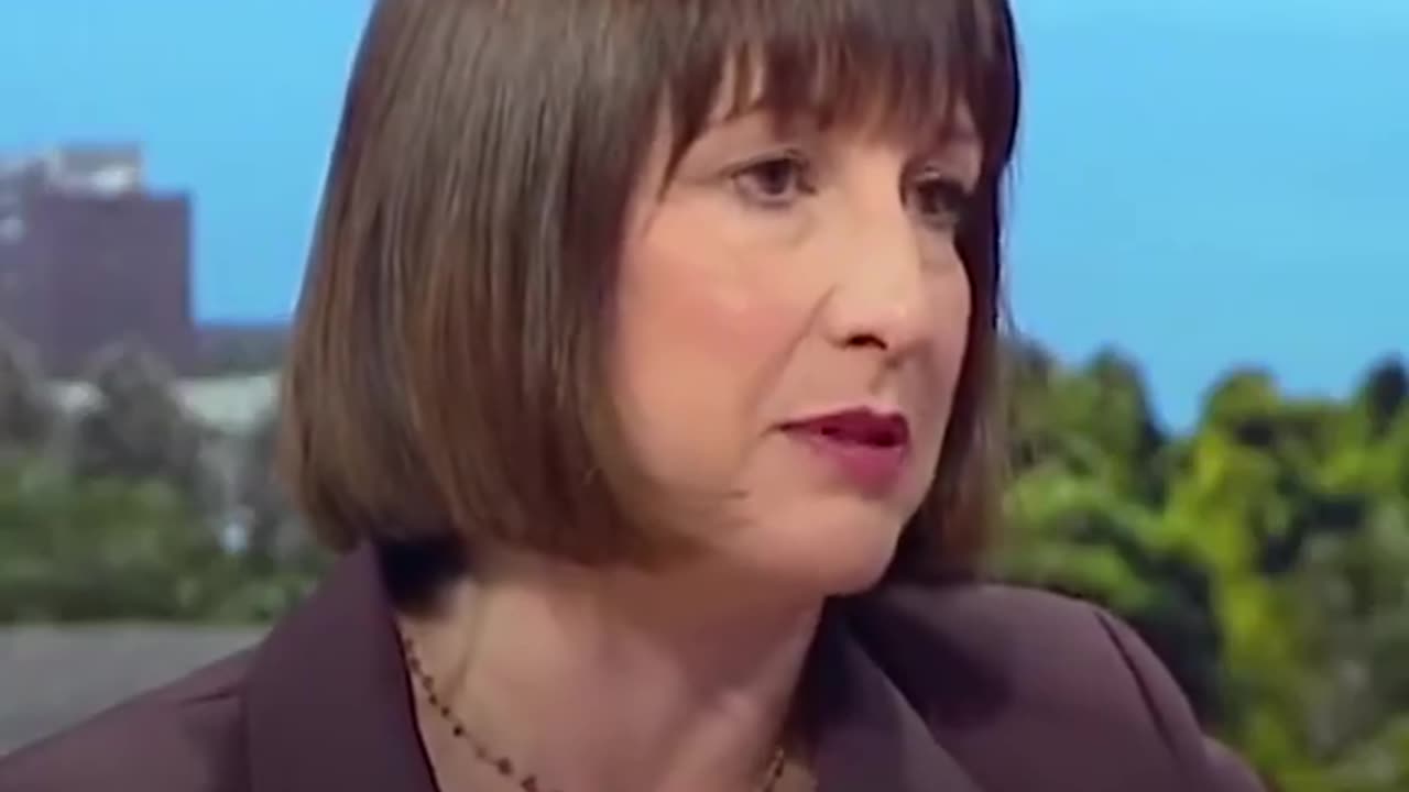 Chancellor Rachel Reeves, making excuses for the economy collapsing..