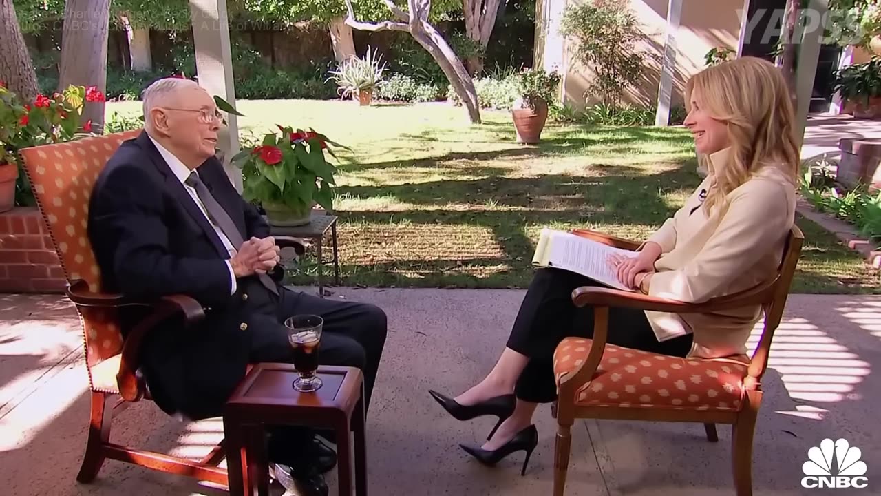 Charlie Munger on Staying Sane While Getting Rich | Final Interview with CNBC 2023